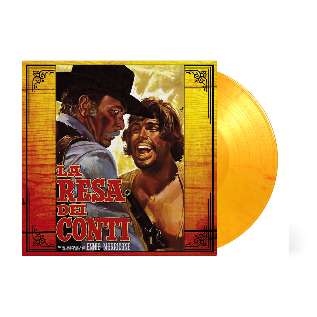 La Resa Dei Conti OST (Big Gundown): Limited Orange + Yellow Vinyl LP