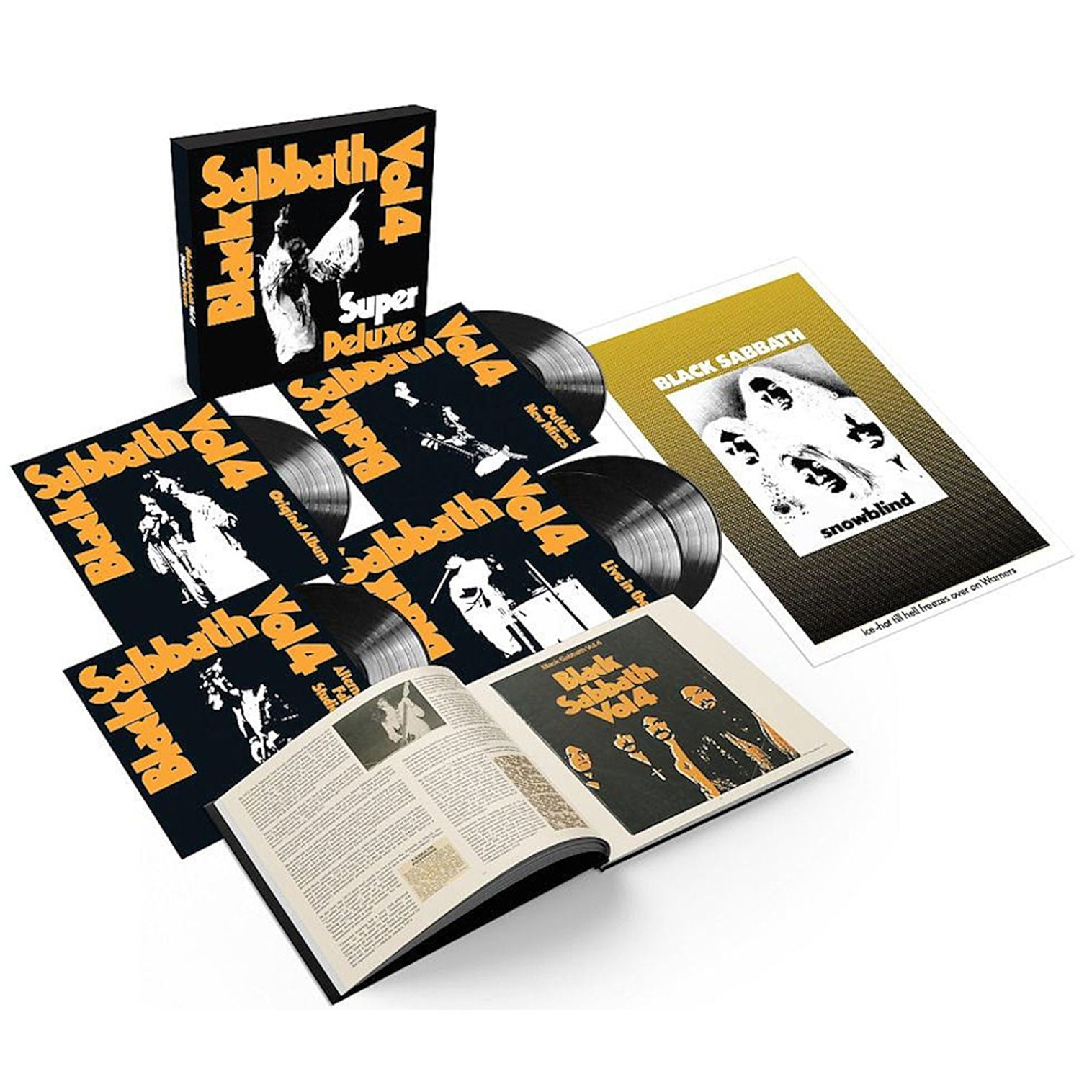Black Sabbath - Vol 4: Super Deluxe Vinyl Box Set