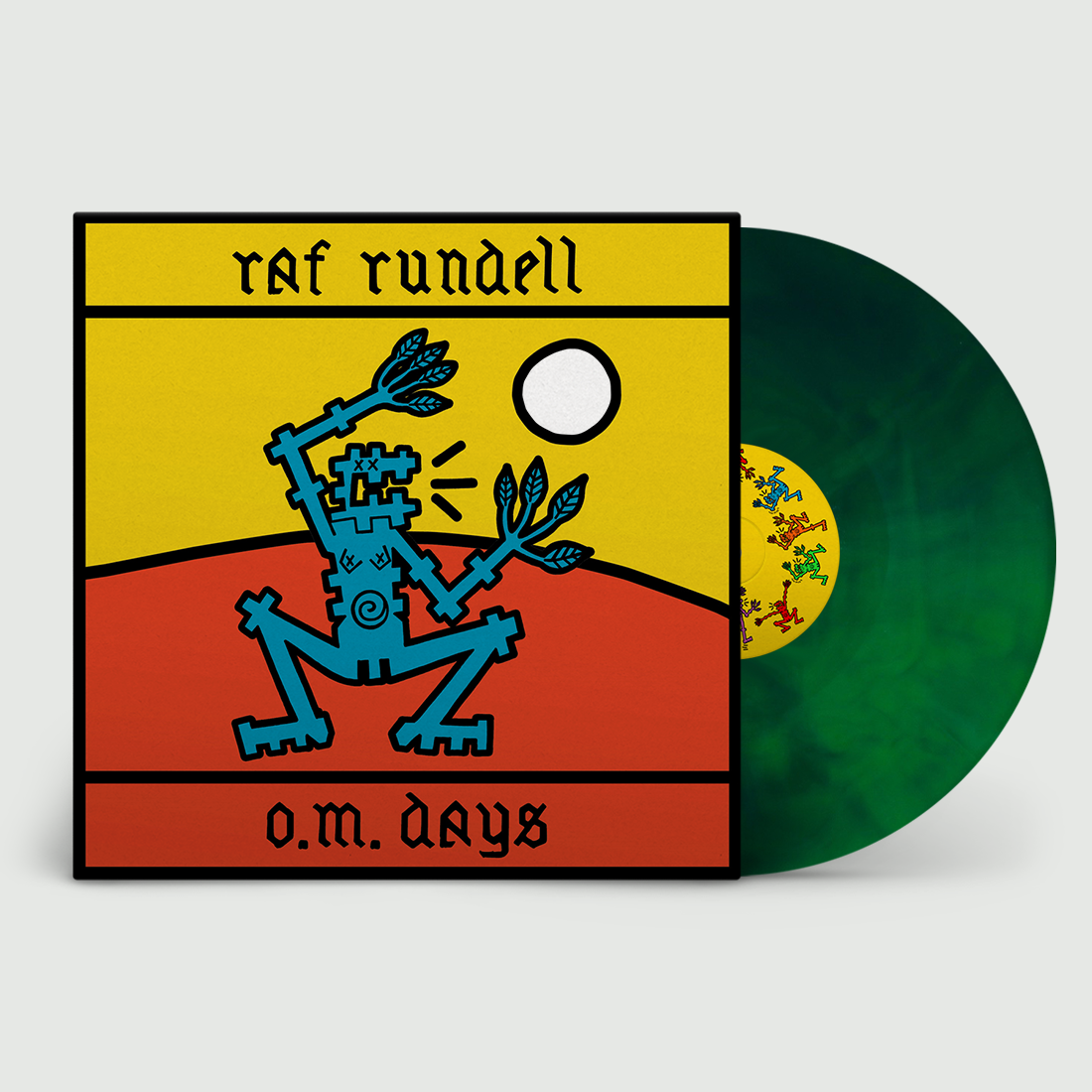 Raf Rundell Om Days Limited Edition Eco Wax Vinyl Lp Sound Of Vinyl 2974