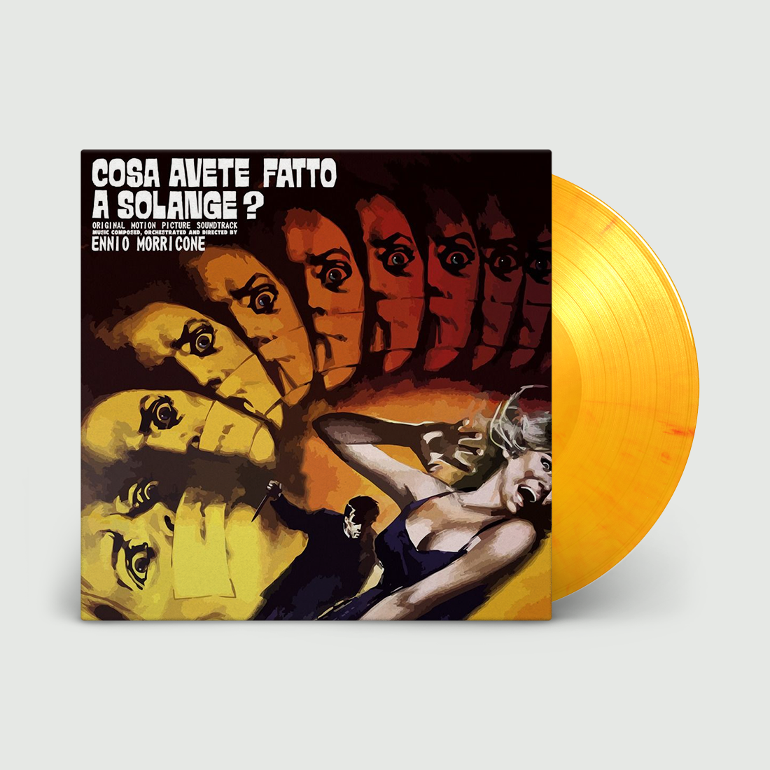 Ennio Morricone - Cosa Avete Fatto A Solange? (OST): Limited Edition Flaming Coloured Vinyl LP