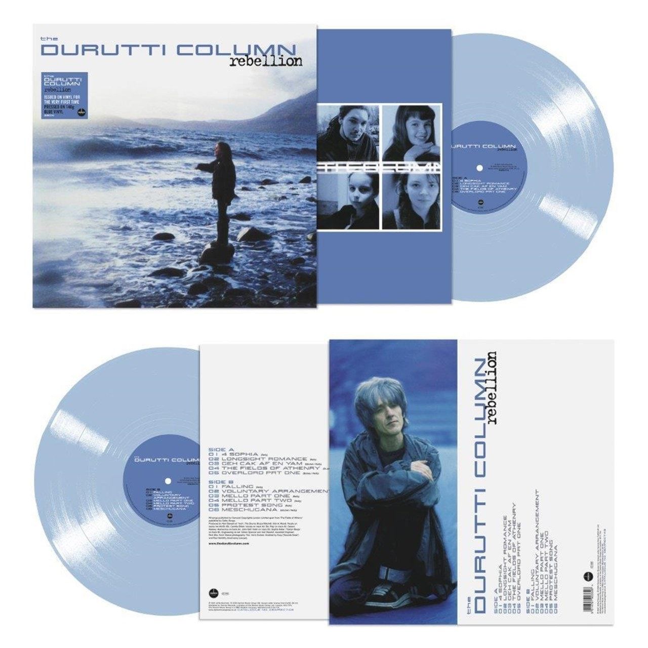 The Durutti Column - Rebellion: Blue Vinyl LP