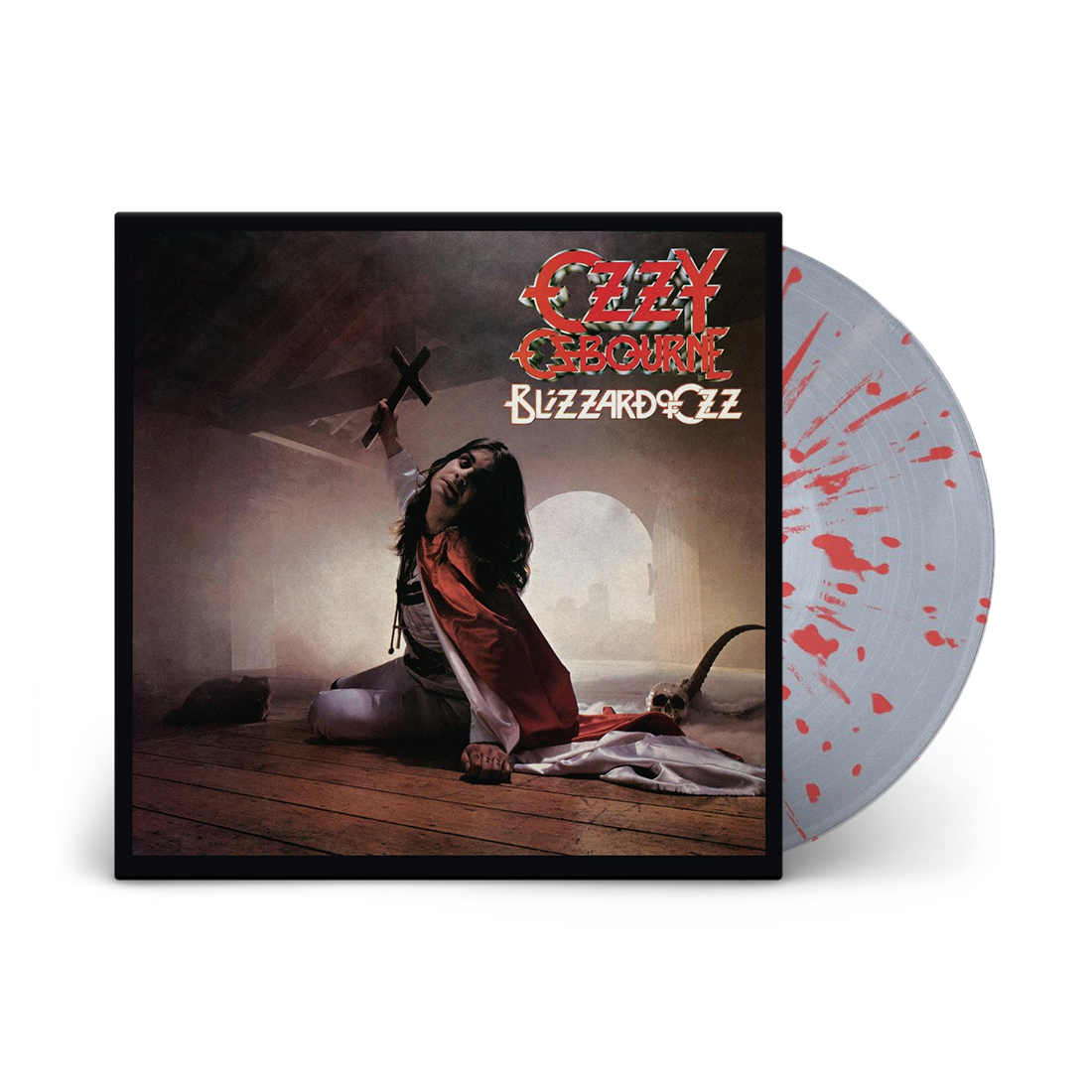 Blizzard of Oz: Limited Edition Silver + Red Swirl Vinyl LP