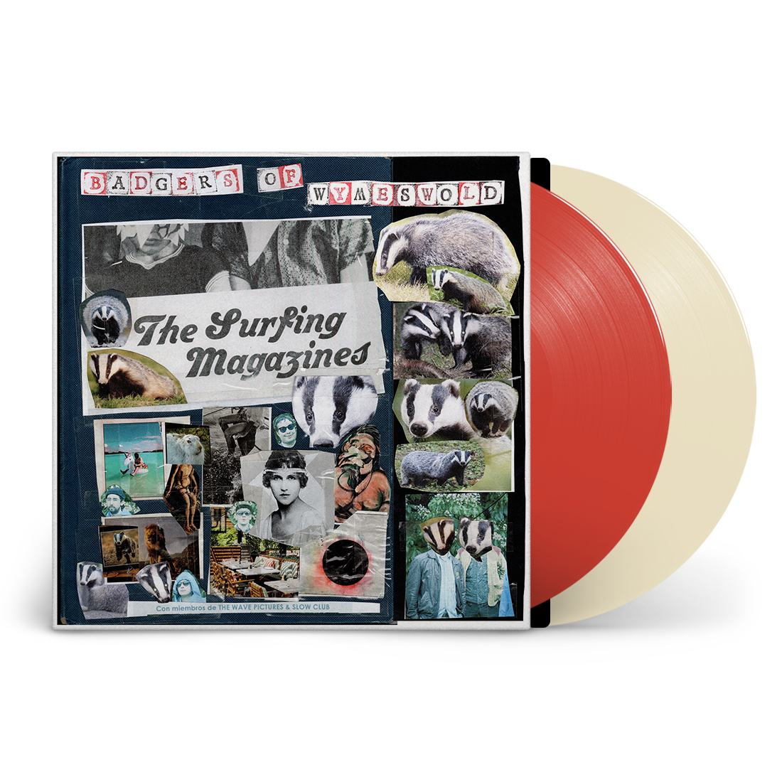 Badgers of Wymeswold: Signed Cream + Red Vinyl 2LP