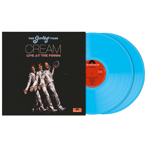 Cream - Goodbye Tour – Live At The Los Angeles Forum 1968: Exclusive Transparent Blue Vinyl 2LP