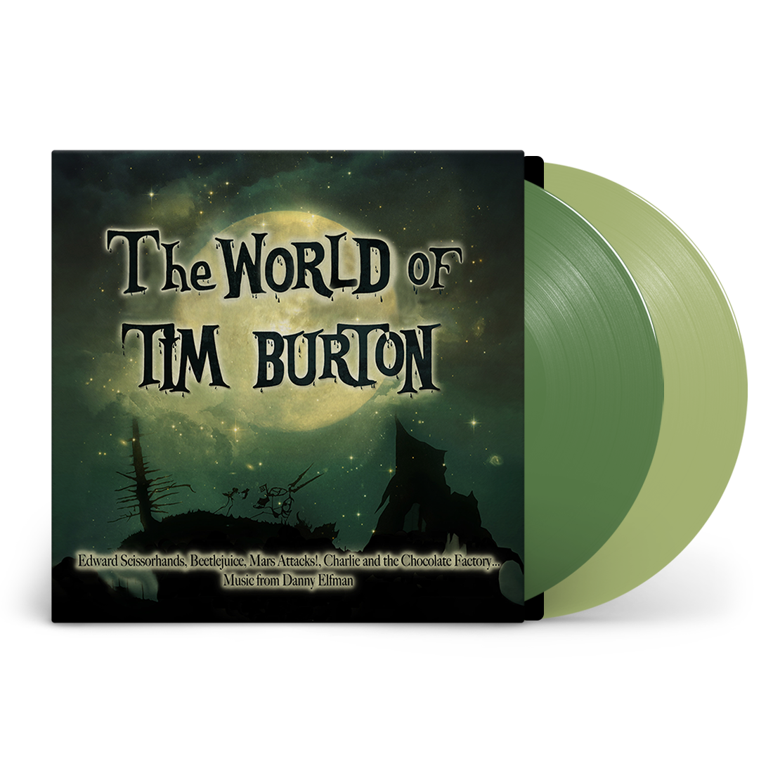 The World of Tim Burton: Exclusive Green + Clear Vinyl LP