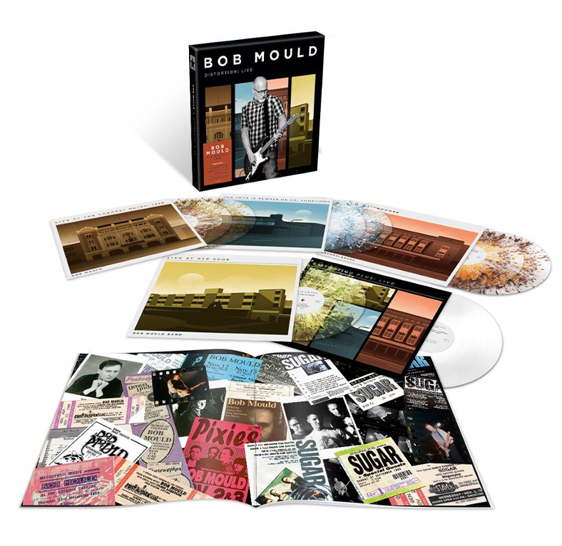 Bob Mould - Distortion - Live: Limited Splatter Vinyl 8LP Vinyl Boxset ...