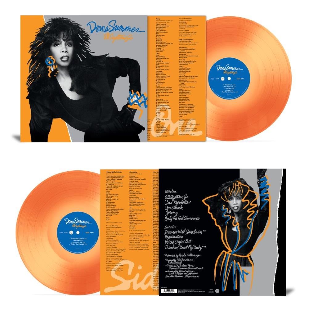 Donna Summer - All Systems Go: Limited Edition Translucent Orange Vinyl LP