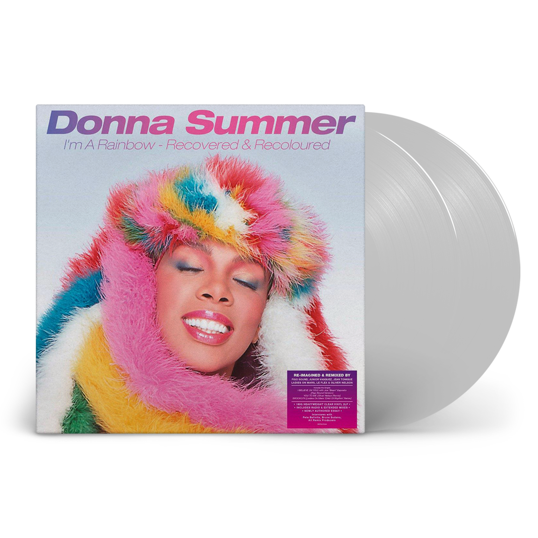 Donna Summer - I'm A Rainbow - Recovered and Recoloured: Limited Edition Clear Vinyl 2LP