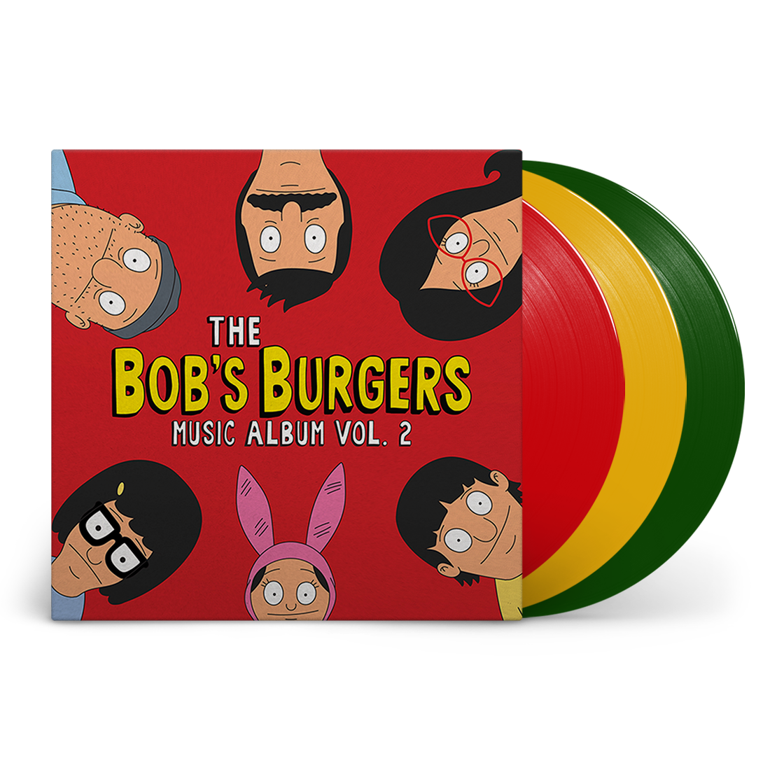 Original Soundtrack - The Bob's Burgers Music Album Vol. 2: Limited Colour Vinyl 3LP