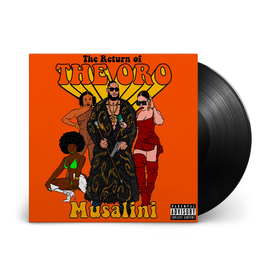 The Musalini - The Return Of The Oro: Vinyl LP