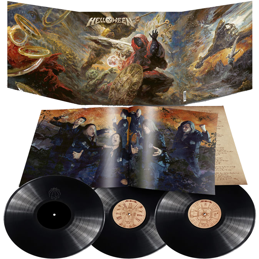 Helloween: Limited Edition Trifold 180gm Vinyl 3LP + Hologram