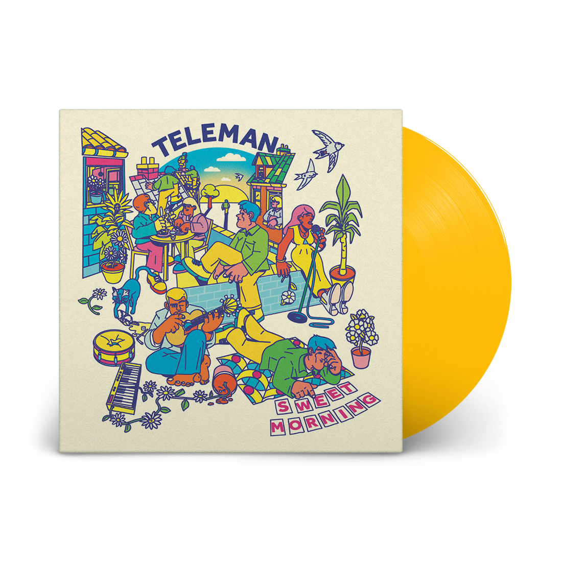 Sweet Morning EP: Signed Exclusive Yellow Vinyl LP