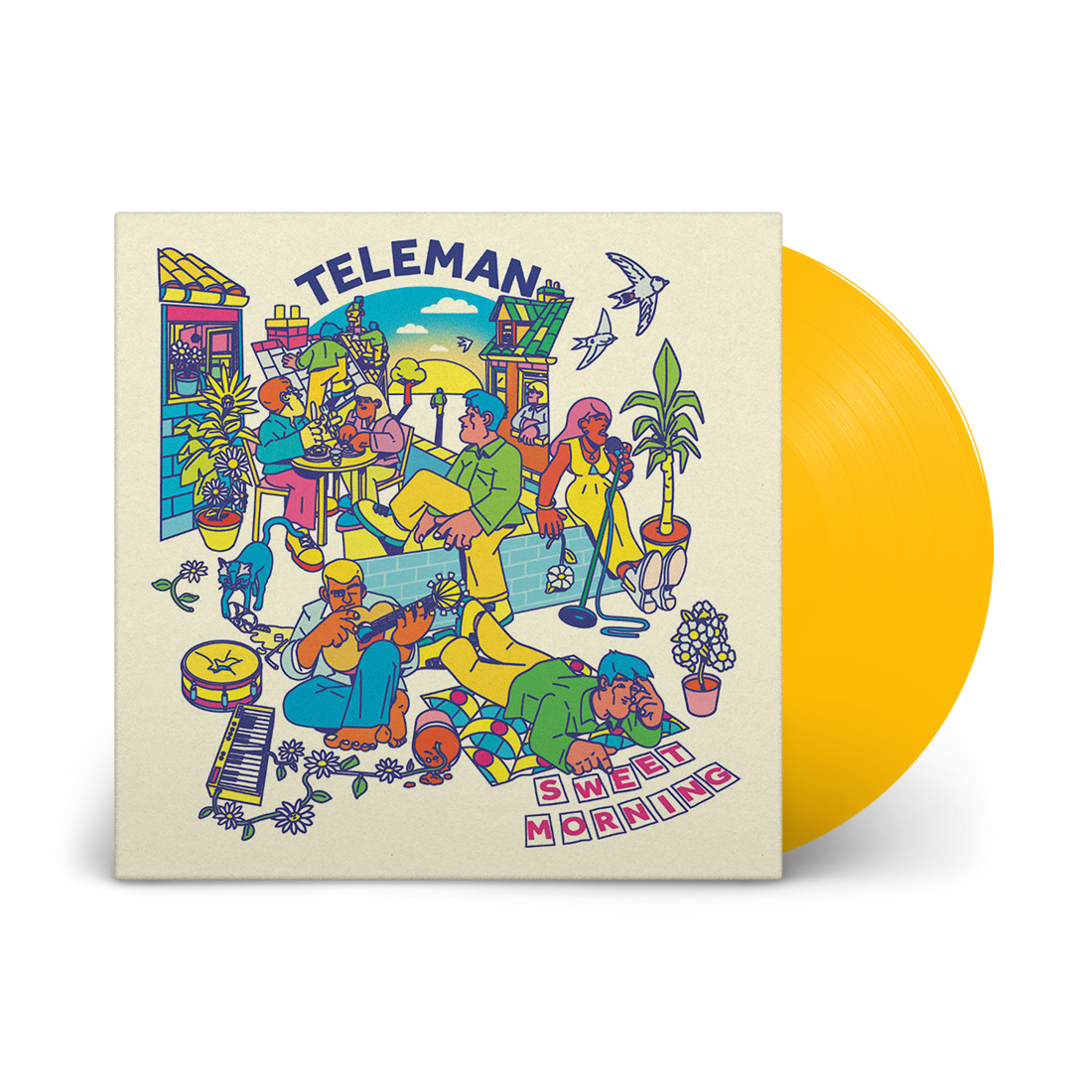 Teleman - Sweet Morning EP: Signed Exclusive Yellow Vinyl LP - The ...