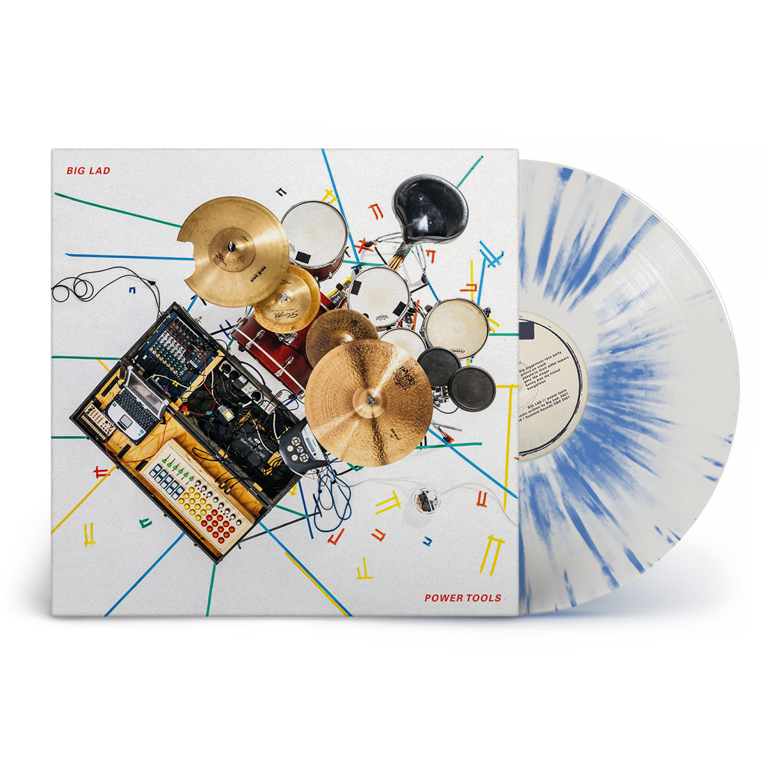 Power Tools: Signed Exclusive White + Blue Splatter Vinyl LP