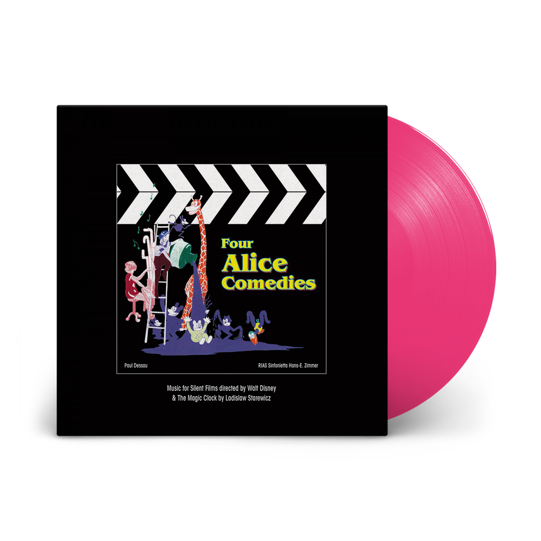 Four Alice Comedies: Limited Edition Pink Vinyl LP
