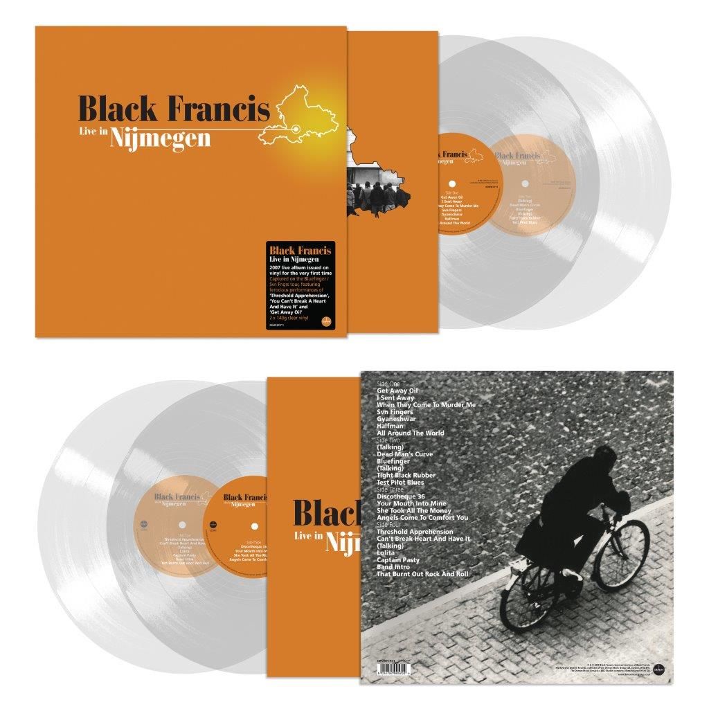 Black Francis (Pixies) - Live In Nijmegen: Limited Edition Clear Vinyl 2LP