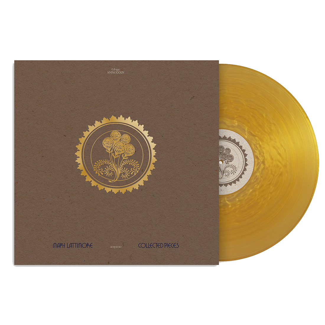 Collected Pieces: 2015-2020:  Gold Ripple Vinyl LP