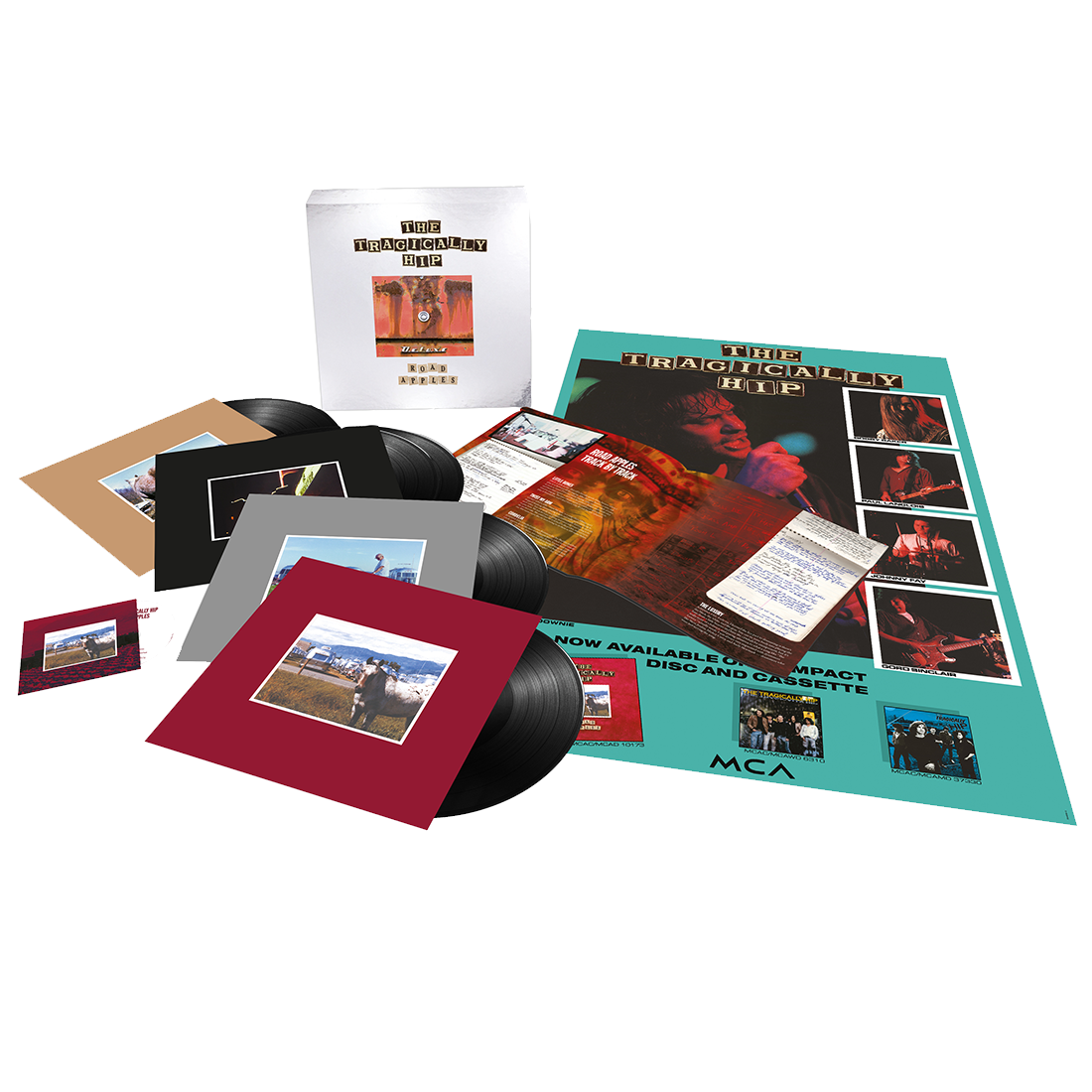 The Tragically Hip - Road Apples (30th Anniversary): Limited Deluxe Edition Vinyl 5LP Box Set