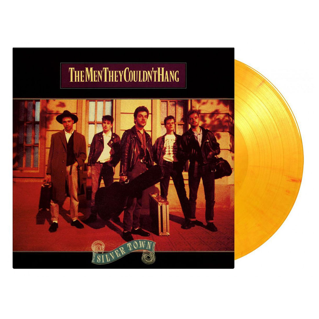The Men They Couldn't Hang - Silver Town: Limited Edition Flaming Coloured Vinyl LP