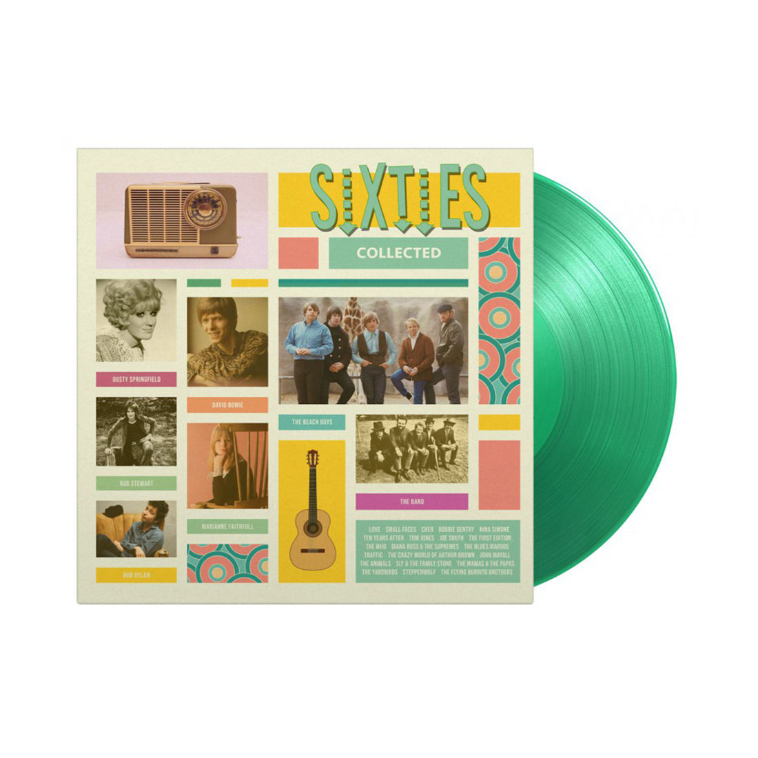 Various Artists - Sixties Collected: Limited Edition 180g Transparent Green Vinyl LP