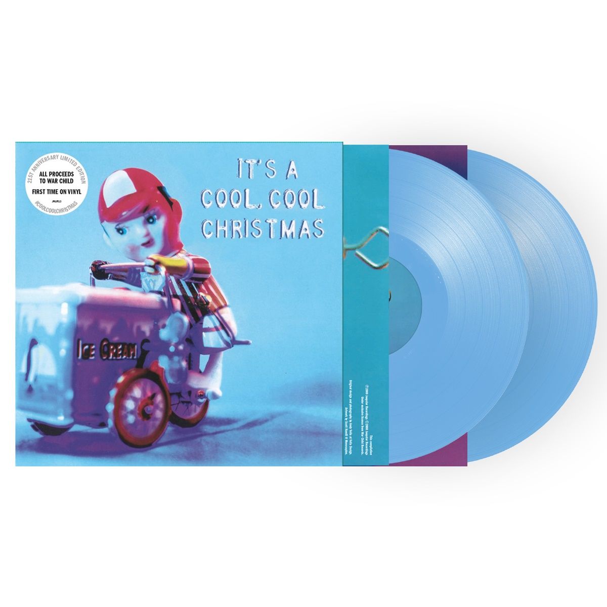 It's A Cool, Cool Christmas: Curacao Blue Vinyl