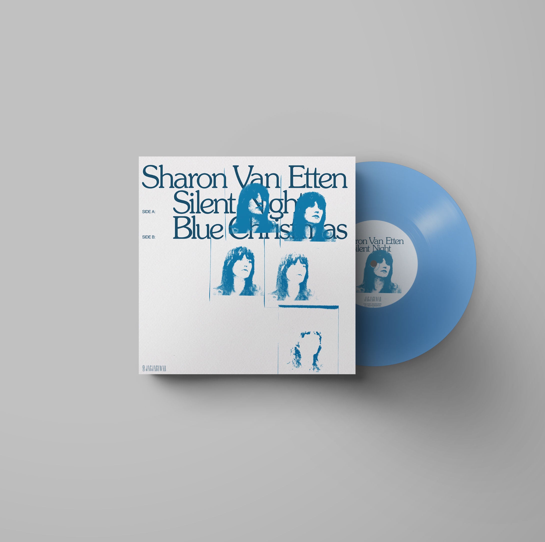 Silent Night/Blue Christmas: Limited Edition Clear Blue Vinyl 7"