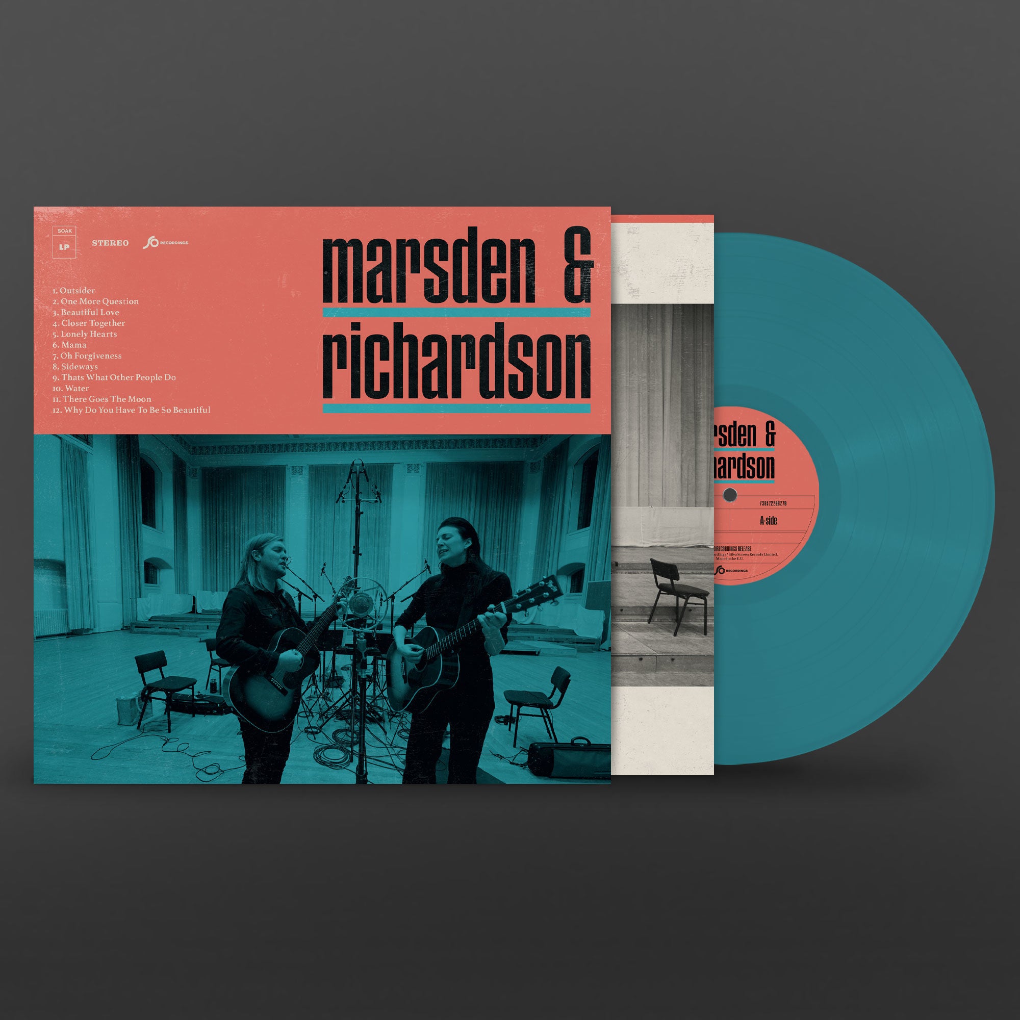 Marsden & Richardson: Transparent Blue Vinyl LP