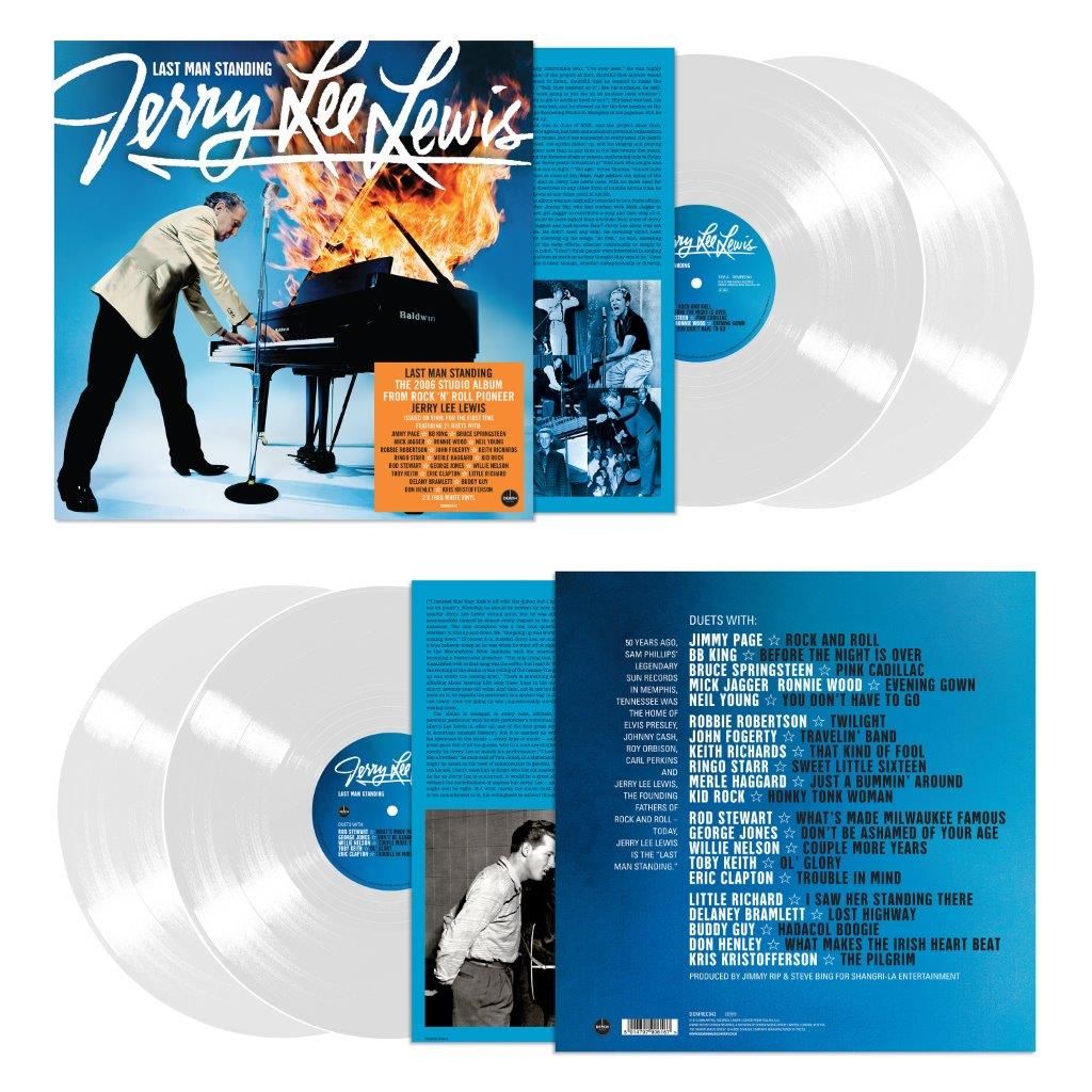 Jerry Lee Lewis - Last Man Standing: Limited White Vinyl 2LP