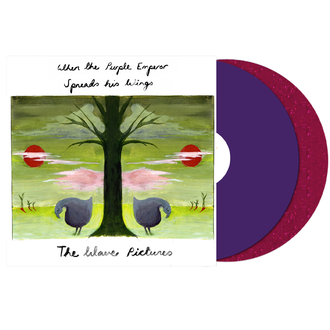 When The Purple Emperor Spreads His Wings: Purple + Pink Sparkle Vinyl 2LP