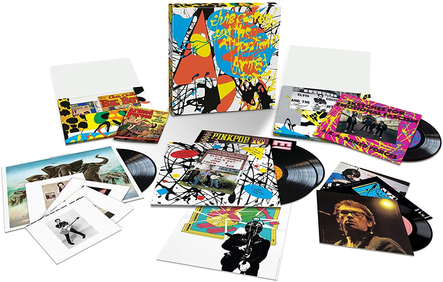 Elvis Costello - Armed Forces: Exclusive Super Deluxe Colour Vinyl Box Set