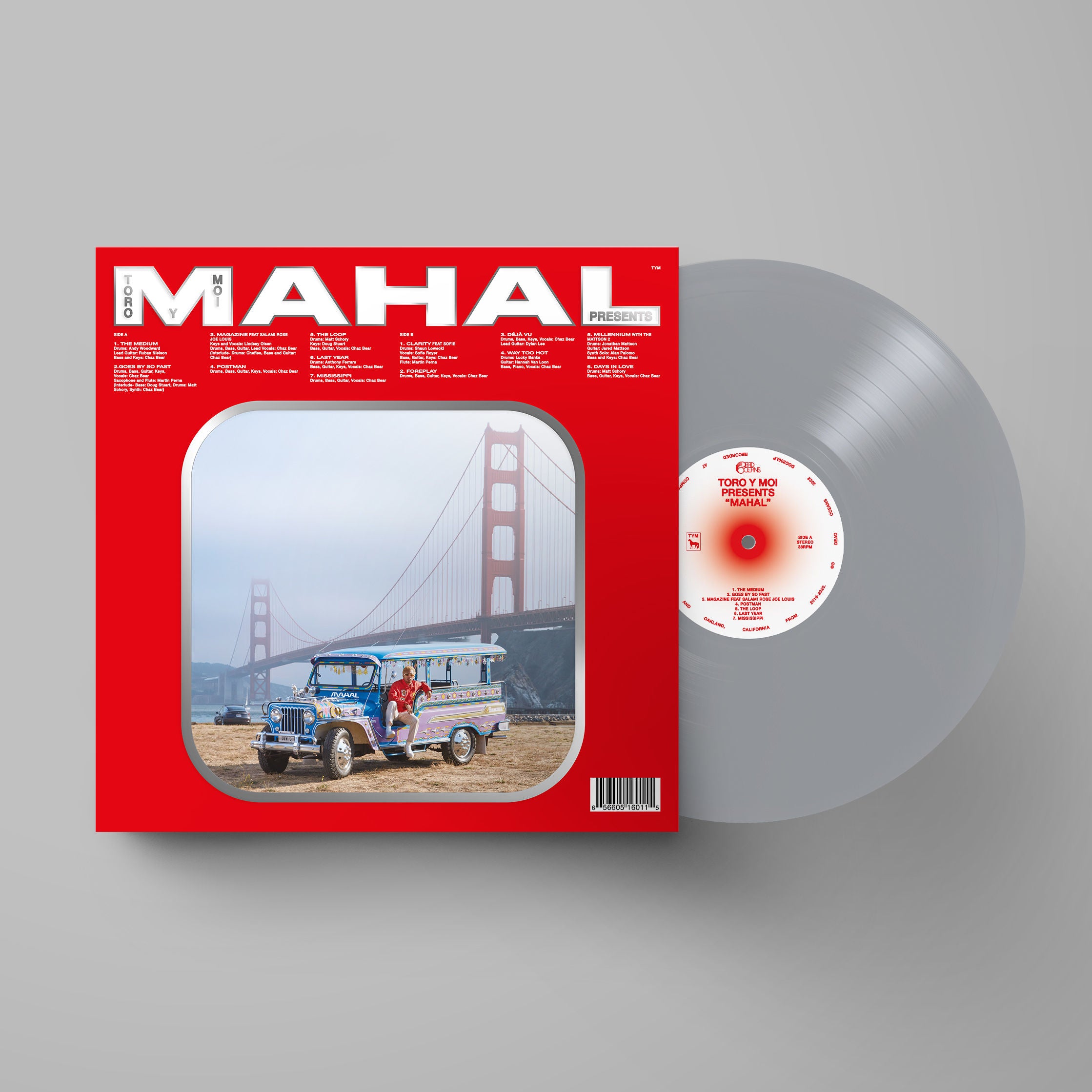 Toro Y Moi - Mahal: Limited Edition Silver Vinyl LP