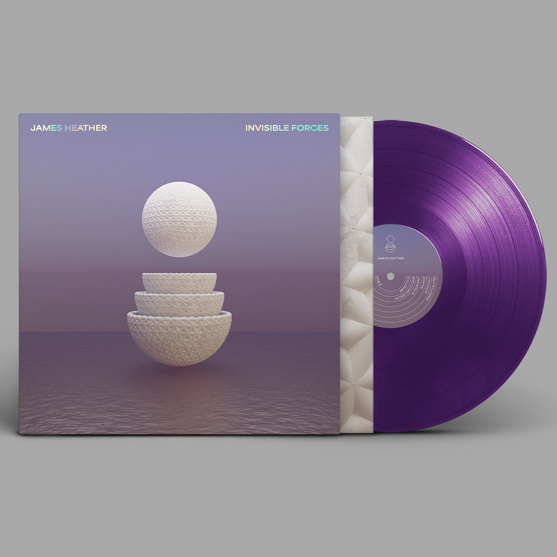 Invisible Forces: Exclusive Signed Purple Vinyl LP