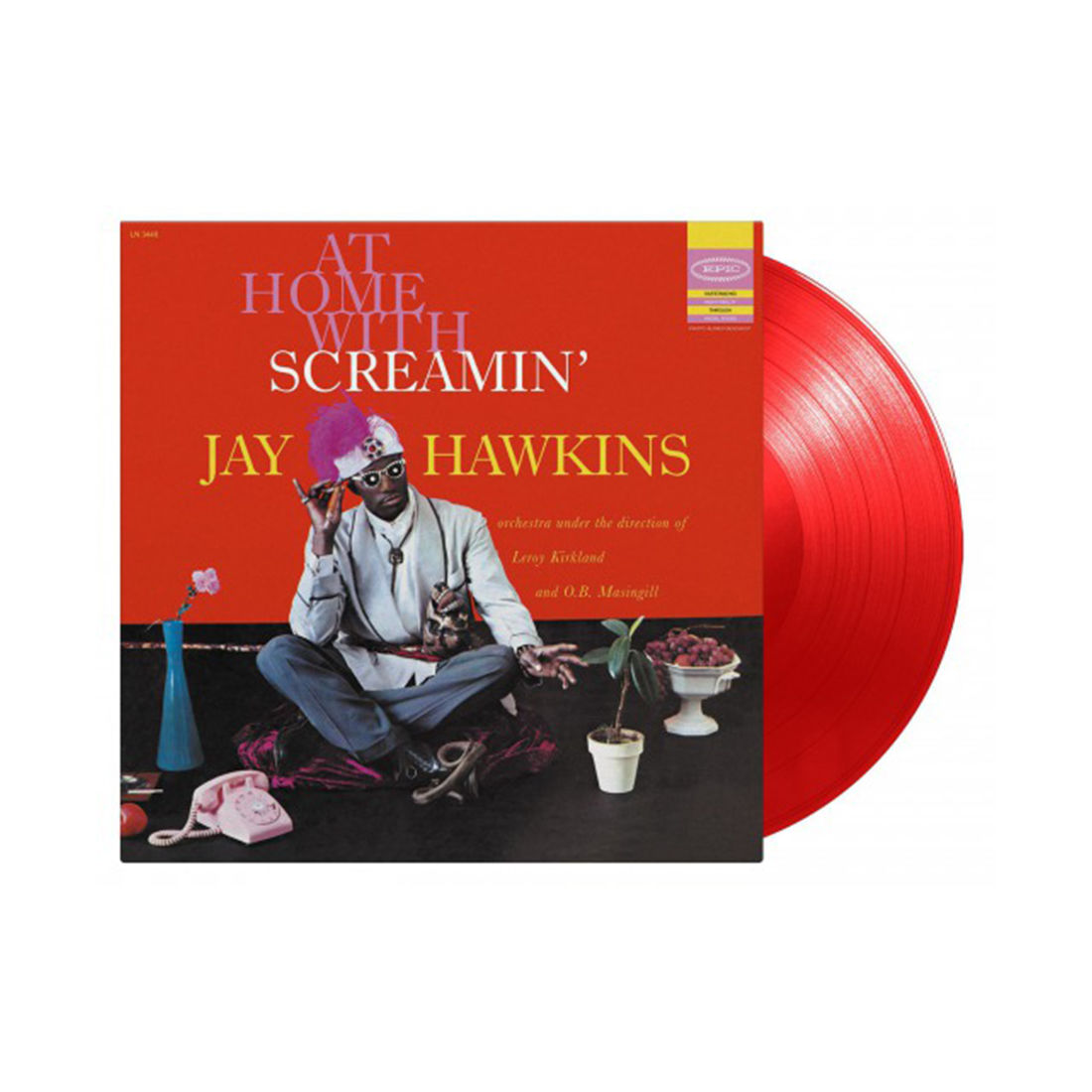 At Home With Screamin' Jay Hawkins: Limited Edition Red Vinyl LP