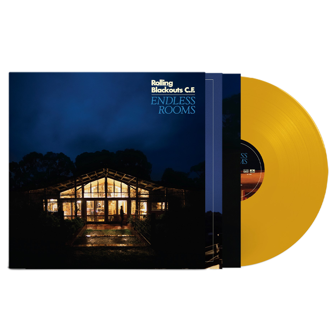 Rolling Blackouts Coastal Fever - Endless Rooms: Limited Edition Yellow Vinyl LP