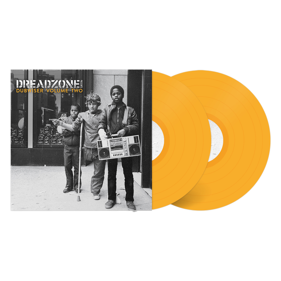 Dreadzone Presents Dubwiser Vol 2: Exclusive Limited Edition Marigold Vinyl 2LP