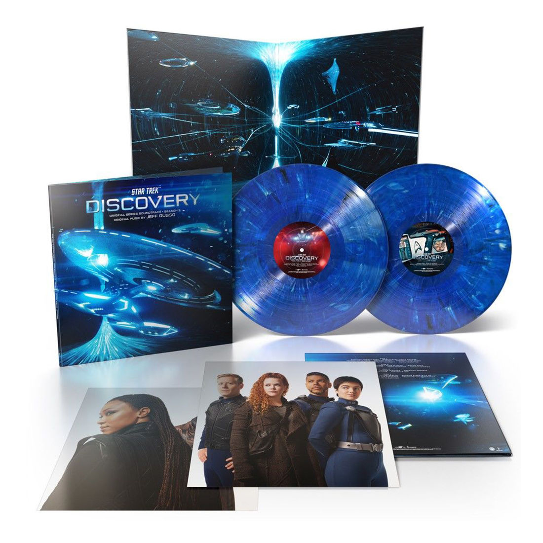 Star Trek Discovery Season 3: Limited Edition Blue & White Marbled Vinyl 2LP