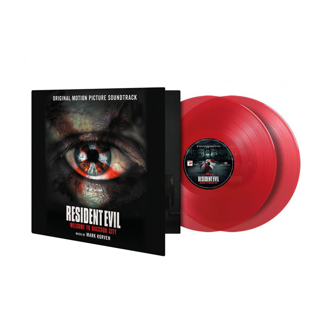 Resident Evil - Welcome to Raccoon City OST: Limited Translucent Red Vinyl 2LP