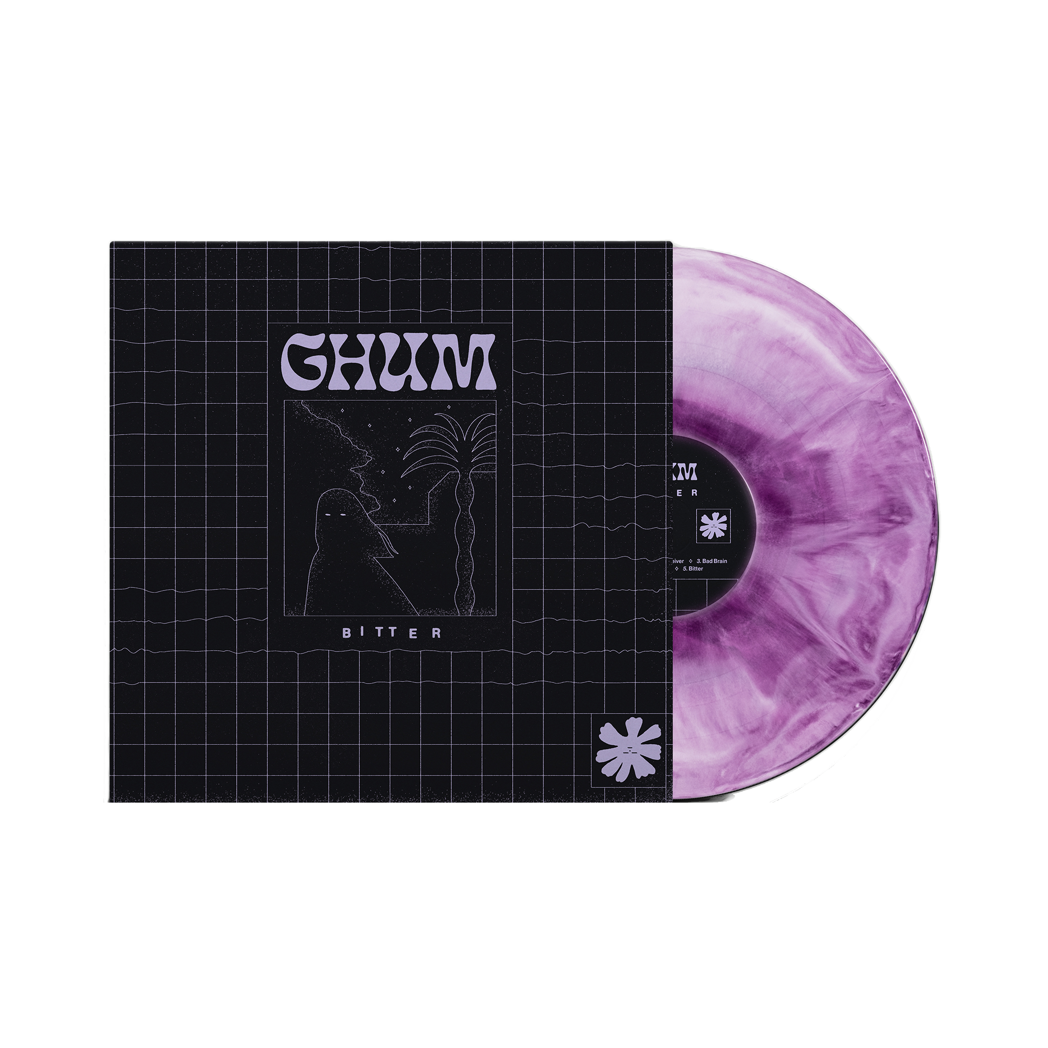 Ghum - Bitter: Signed Purple/White Galaxy Swirl Vinyl LP