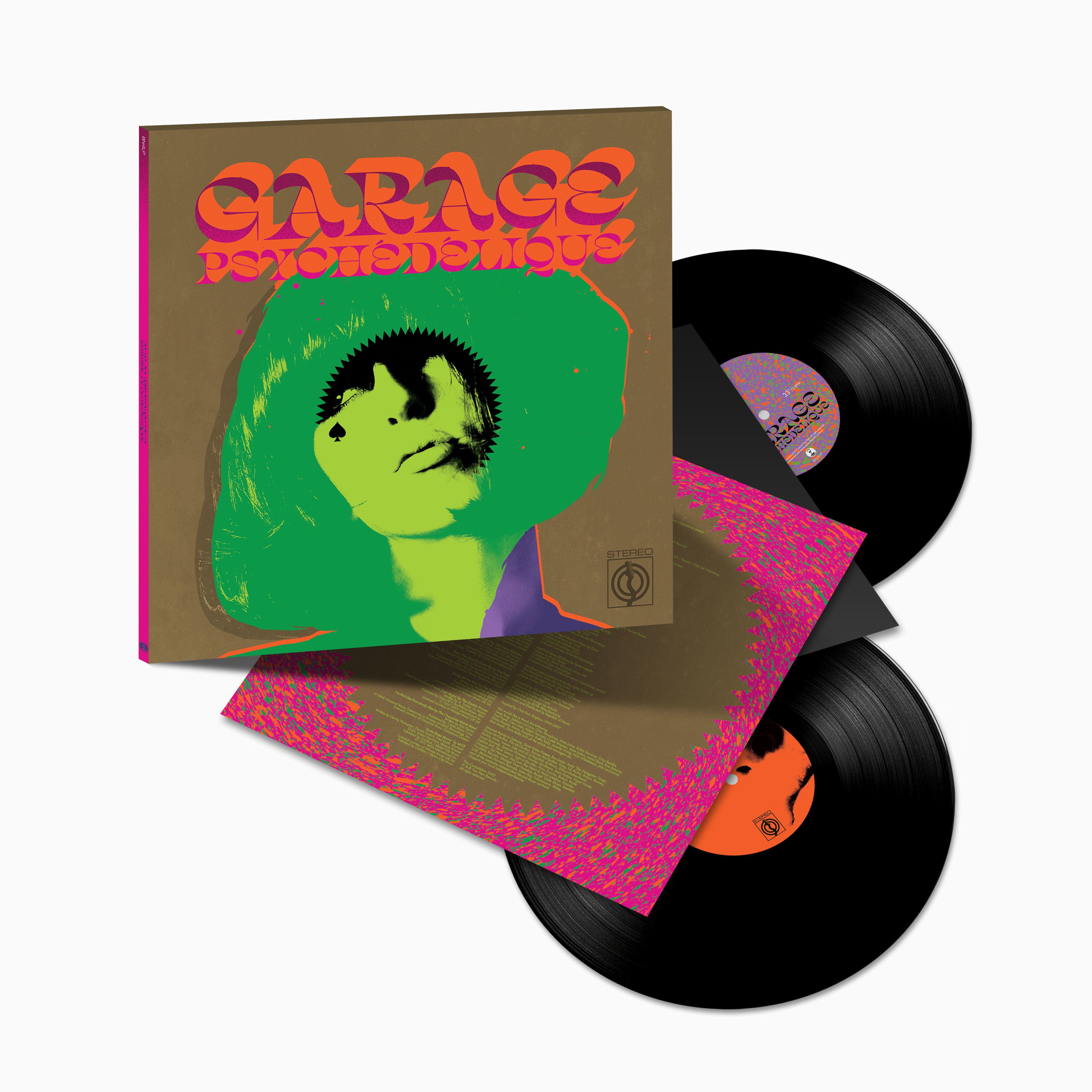 Garage Psychédélique (The Best Of Garage Psych And Pzyk Rock 1965-2019): Vinyl 2LP