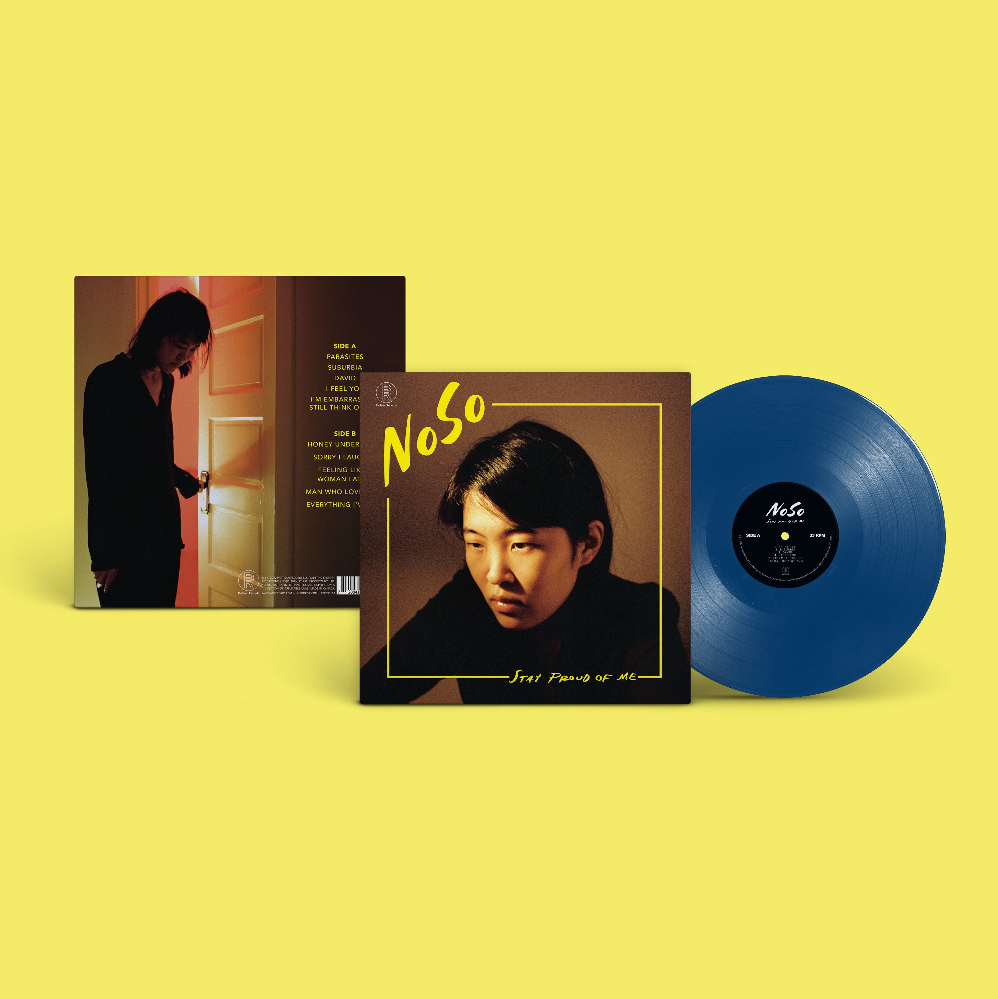 Stay Proud Of Me: Limited Edition Blue Vinyl LP
