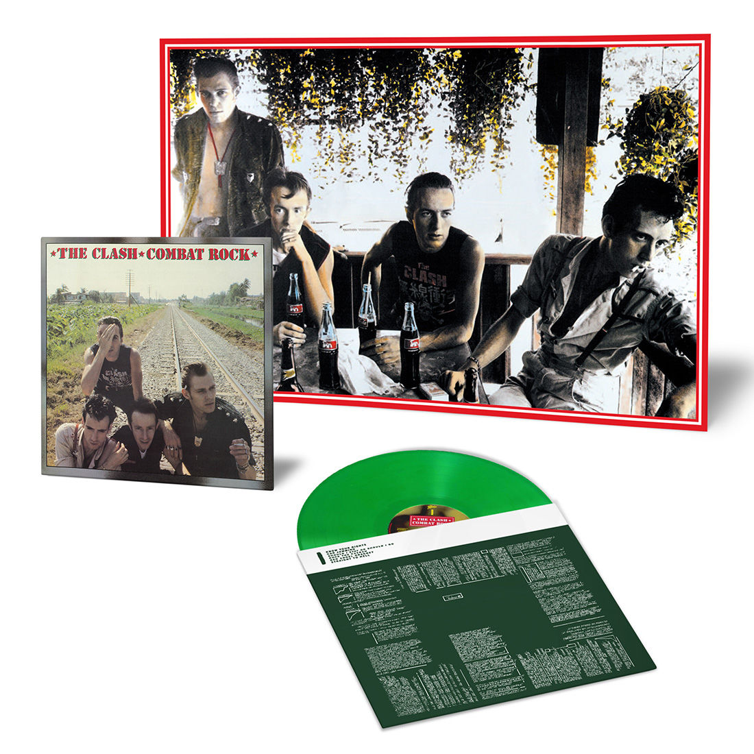 The Clash - Combat Rock: Limited Green Vinyl LP