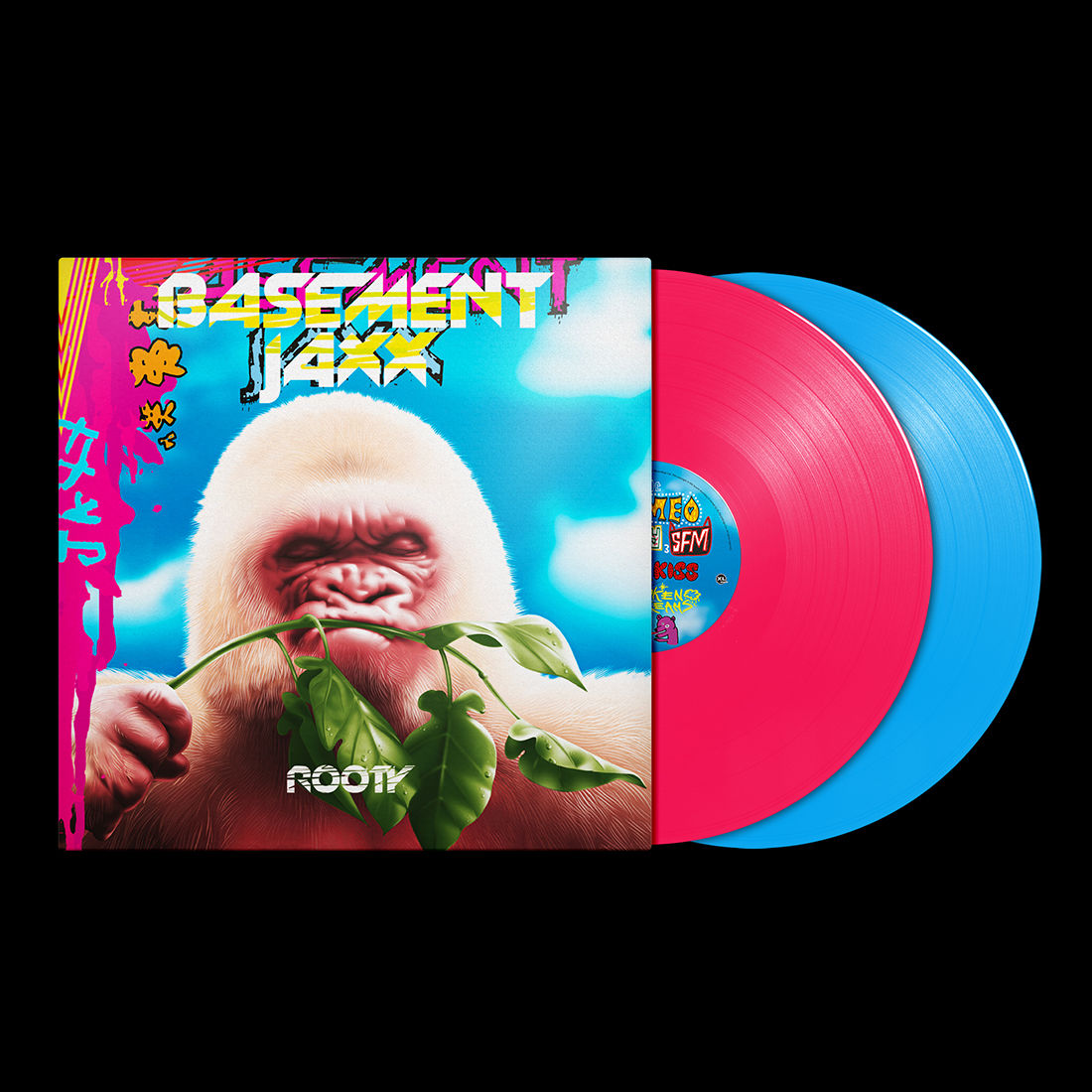 Basement Jaxx - Rooty: Pink + Blue Vinyl 2LP