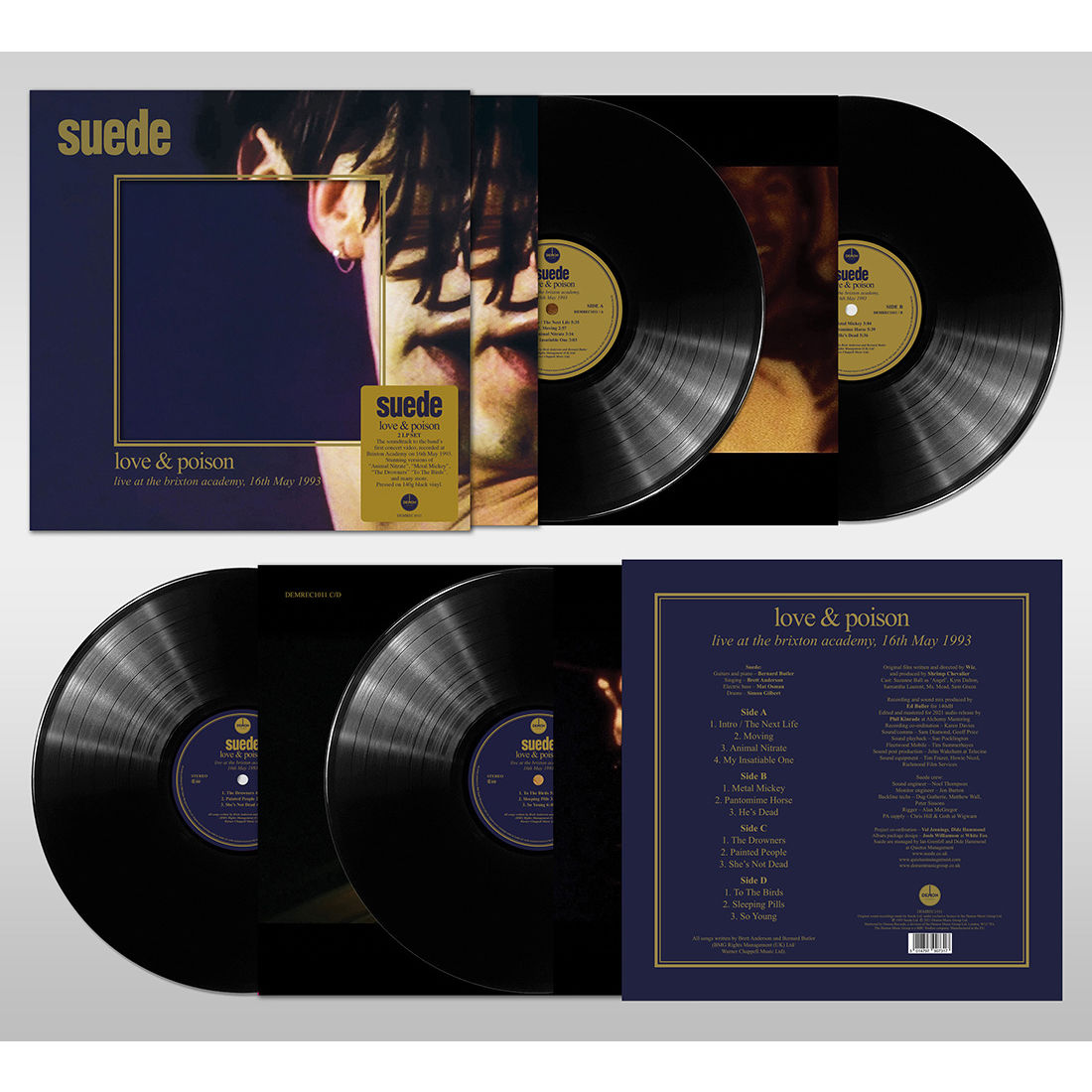 Suede - Love and Poison: Limited Edition Vinyl 2LP