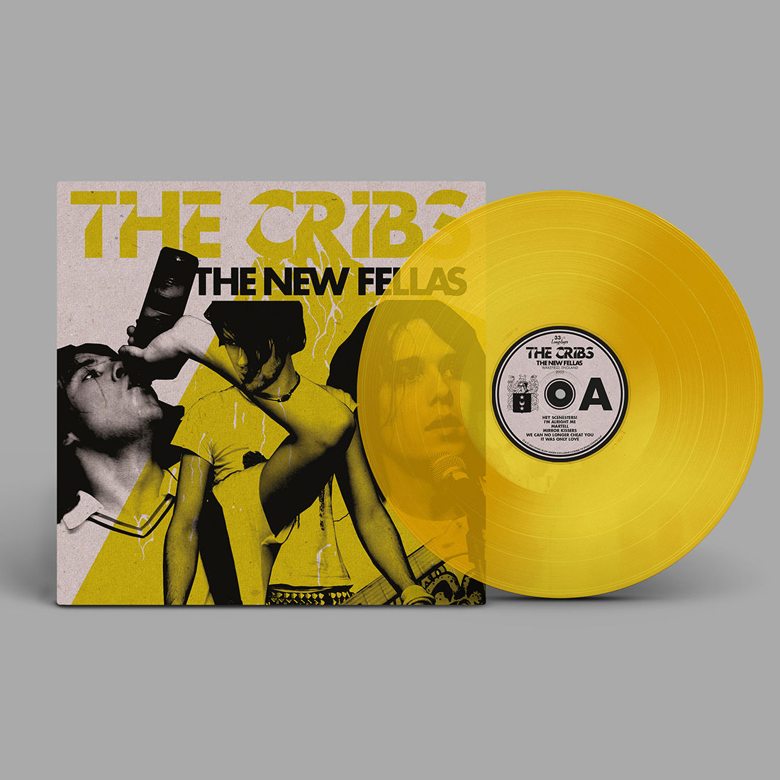 The New Fellas: Limited Yellow Transparent Vinyl LP