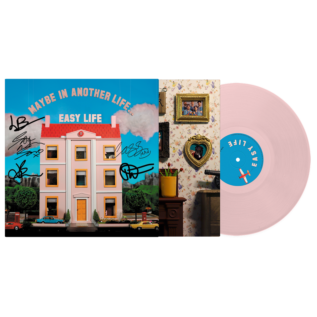 easy life - Maybe In Another Life: Signed Exclusive Bubblegum Pink Vinyl LP