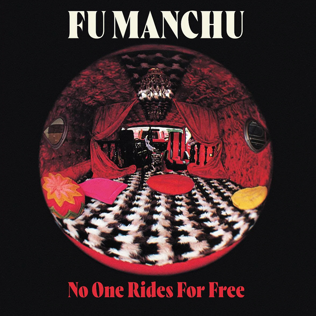 Fu Manchu - No One Rides For Free: Limited Red & White Splatter Vinyl LP