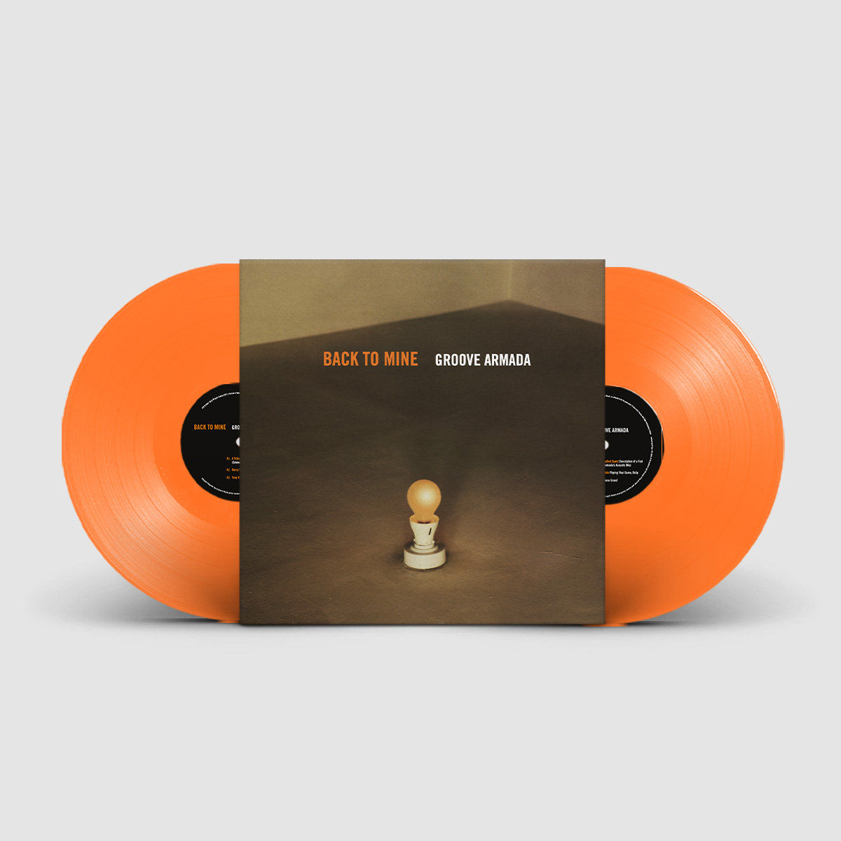 Back to Mine - Groove Armada: Limited Pumpkin Orange Vinyl 2LP