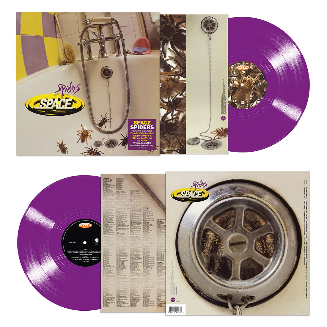 Space - Spiders: Super Limited Purple Vinyl LP
