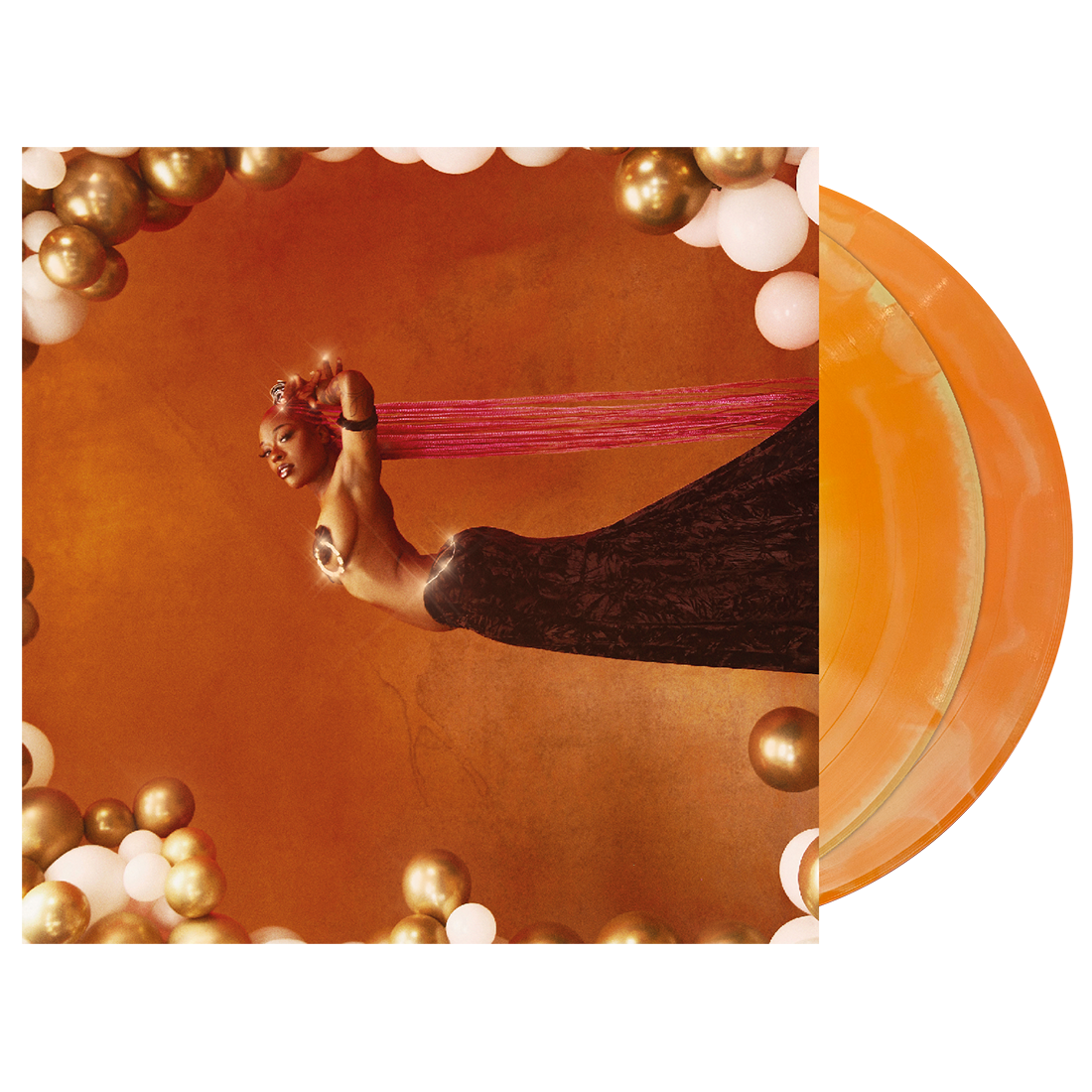Sudan Archives - Natural Brown Prom Queen: Limited Orange Dream Vinyl 2LP