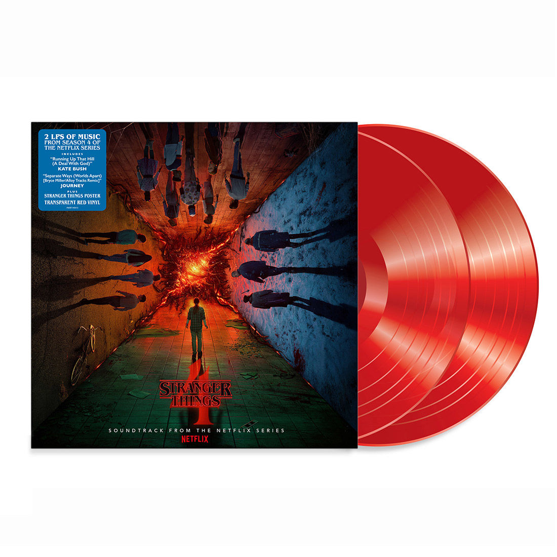 Various Artists - Stranger Things - Soundtrack from the Netflix Series Season 4: Limited Edition Red Vinyl 2LP
